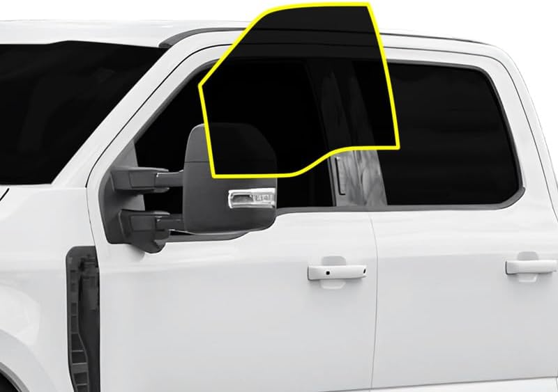 BOGAR TECH DESIGNS - Premium Nano Ceramic Precut Window Tint Film Kit Compatible with Ford Superduty F250 F350 F450 F550 Crew Cab 2017-2024 Front, 5% - Image 1